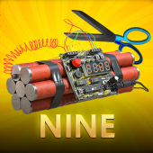 Nine casual card icon
